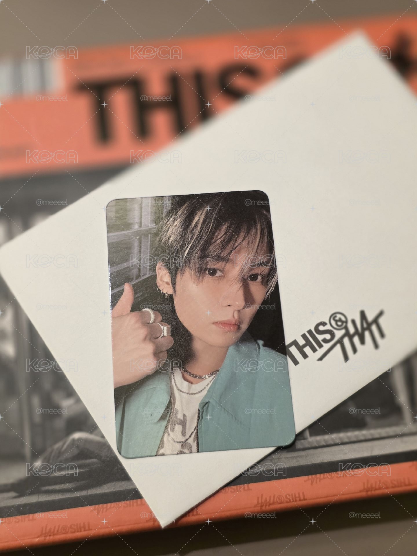 THIS & THAT 專輯卡 THAT ver. 旻