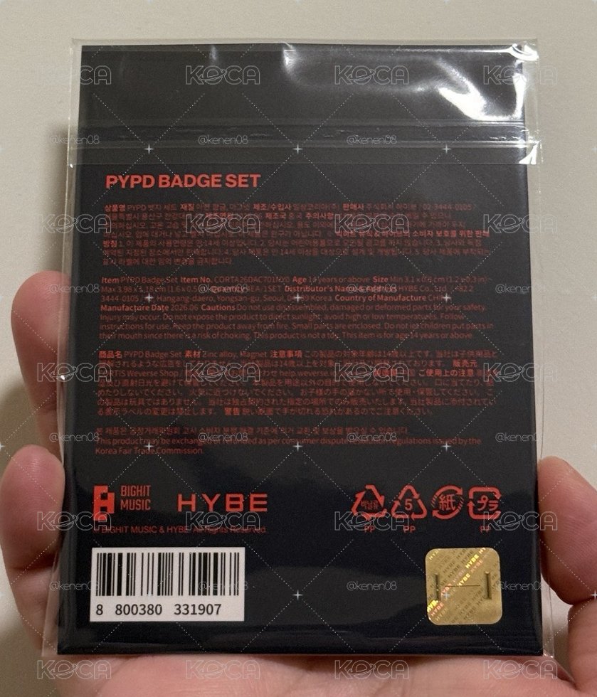 CORTIS 26巡迴徽章