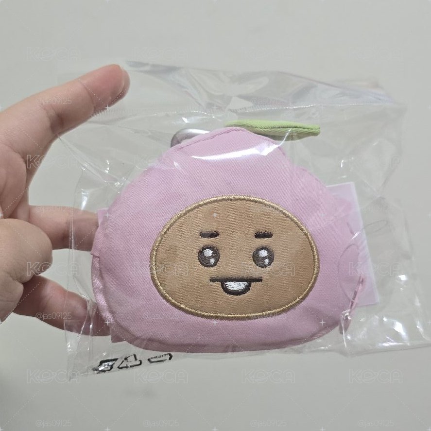BT21 桃子收納包 Shooky