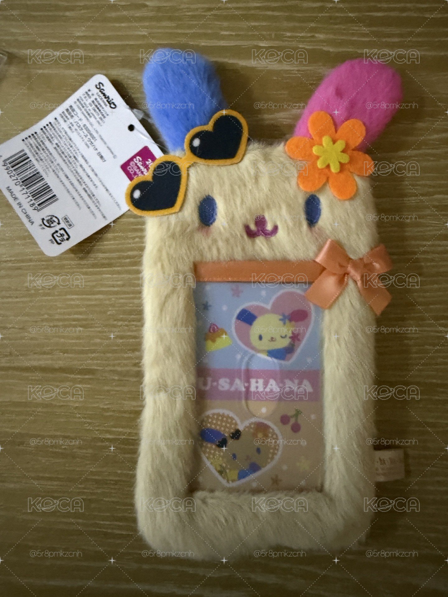 曬黑花小兔卡套