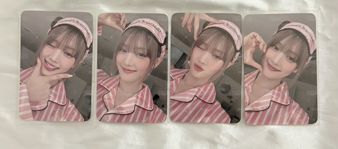 i-dle Minnie 美迪惠爾 代言小卡
