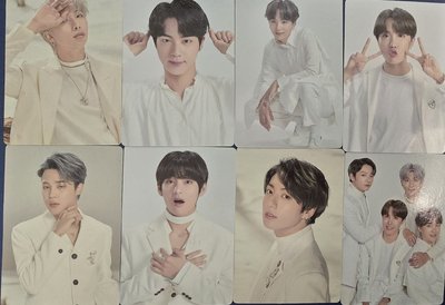 BTS 《THE WINGS TOUR》mini photo card一套