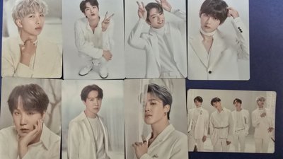 BTS 《THE WINGS TOUR》mini photo card一套