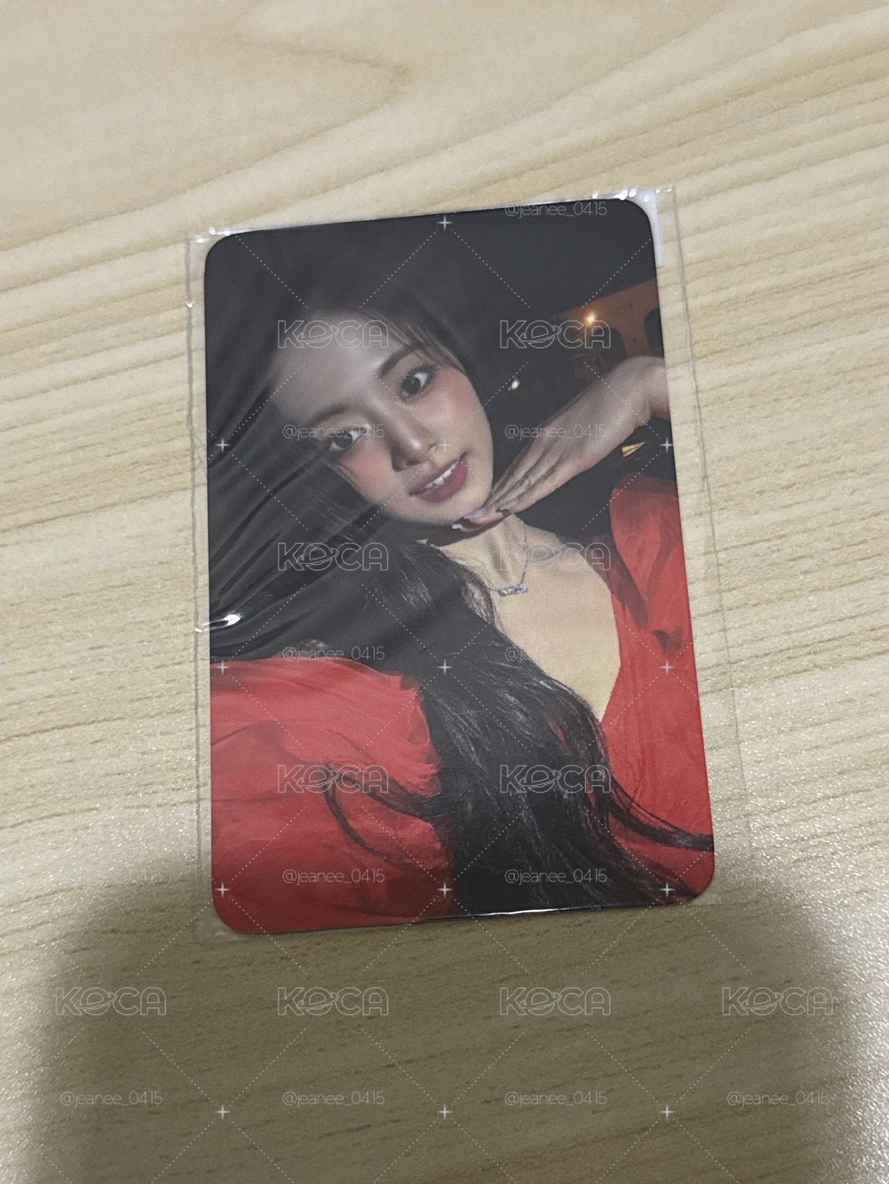 solo迷一 jyp Digipack  特典卡 