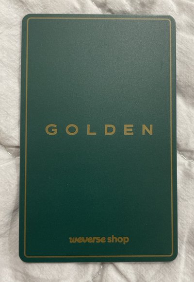 Golden Wvs 特典卡