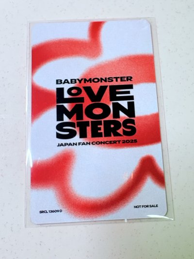 Love Monster2025日巡CD通常盤已拆-賢