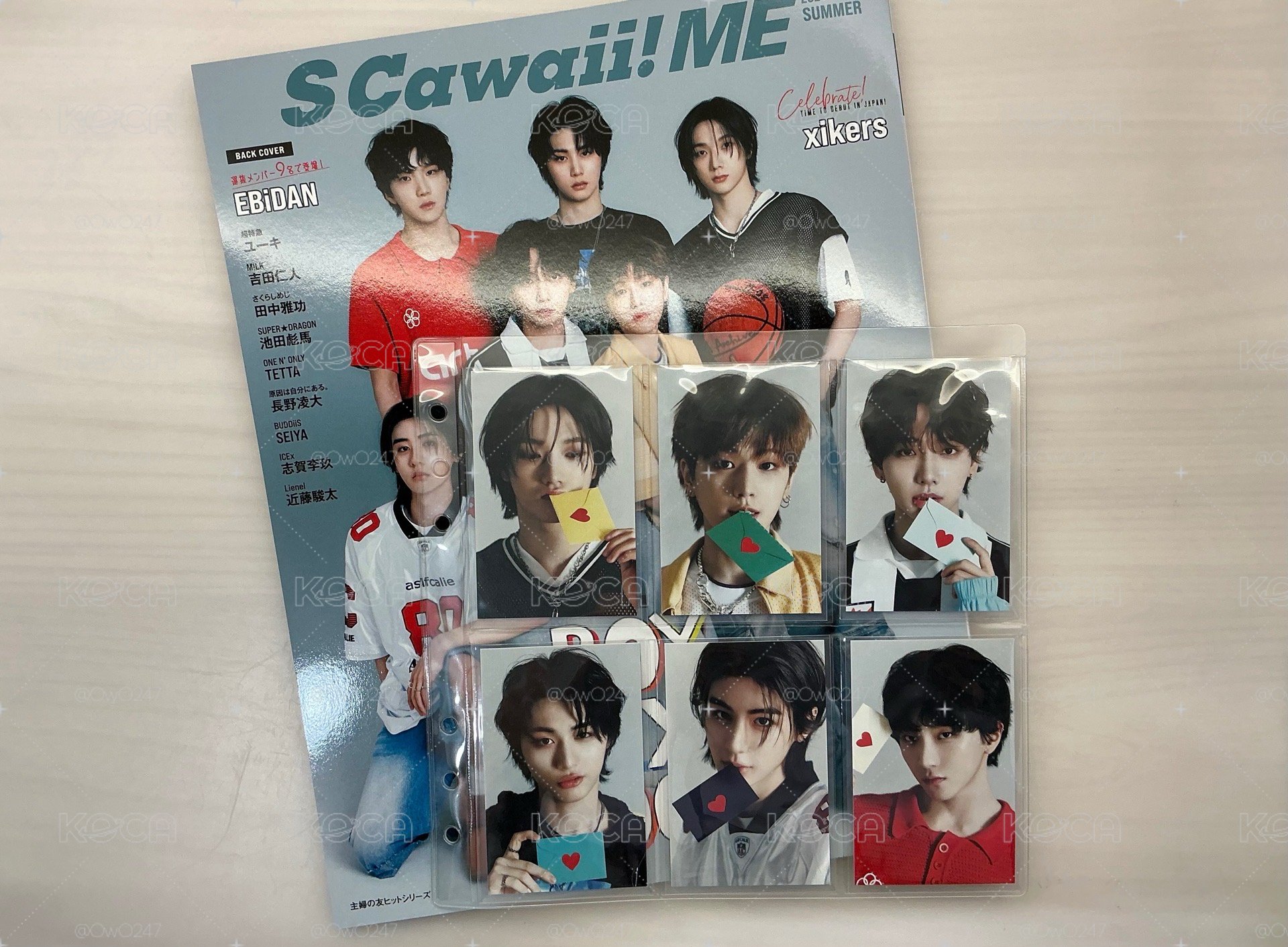 小卡3/4/5（擇一）+1/2/6（擇一）+兩本雜誌  也可3200全收