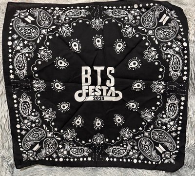 2025 BTS FESTA 小卡+絲巾