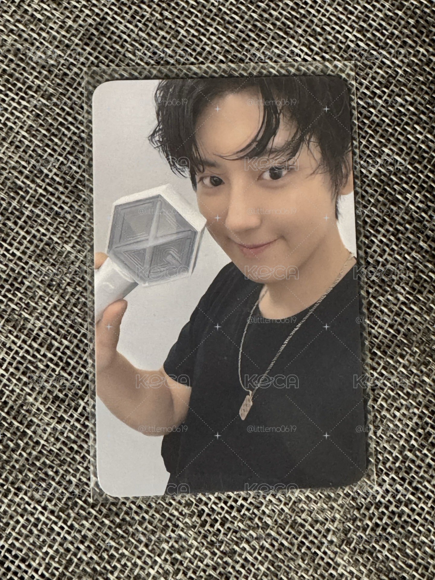 EXO 燦烈愛麗棒三代 周邊卡 手燈卡