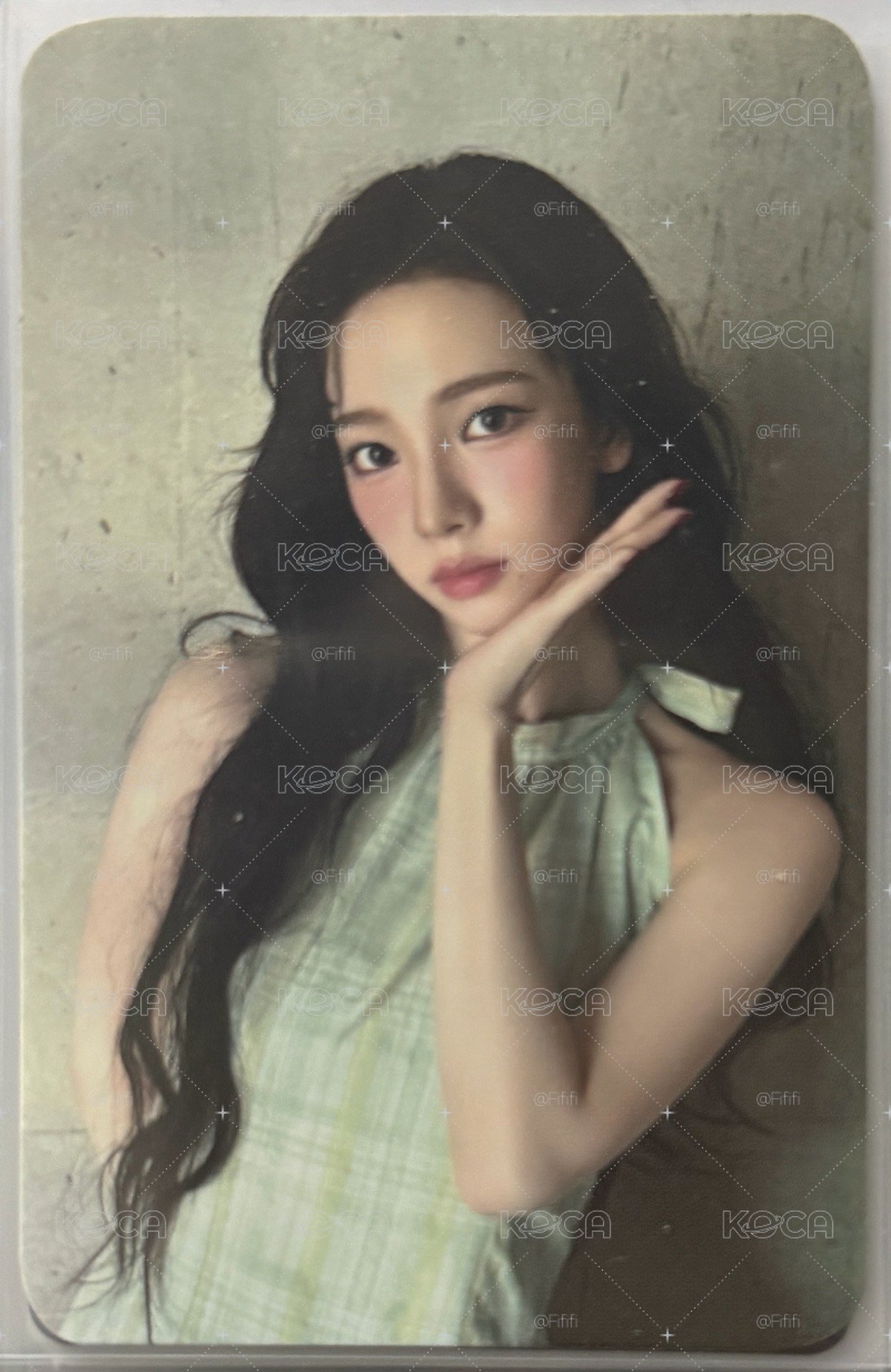 Aespa Karina 快閃掛鍊卡 整組