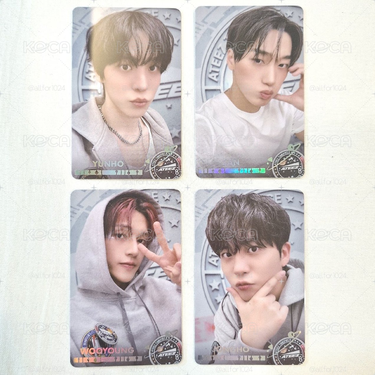 ATEEZ｜GOLDEN HOUR PART.4 Higher NASA人氣歌謠自拍卡
