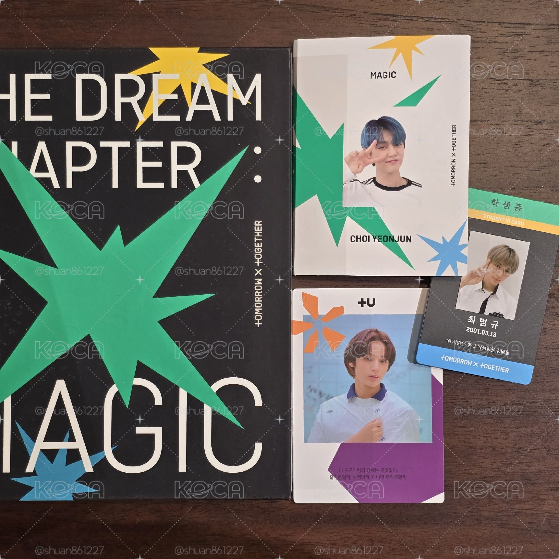 TXT第一張正規專輯《The Dream Chapter: MAGIC》ARCADIA ver.