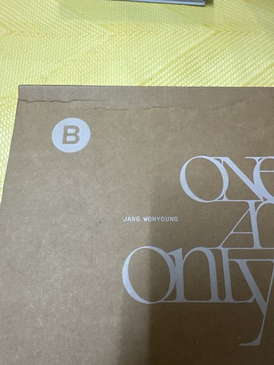 IVE張員瑛DICON ISSUE N°31: JANGWONYOUNG D社雜誌B版 官網特典 雜誌卡 