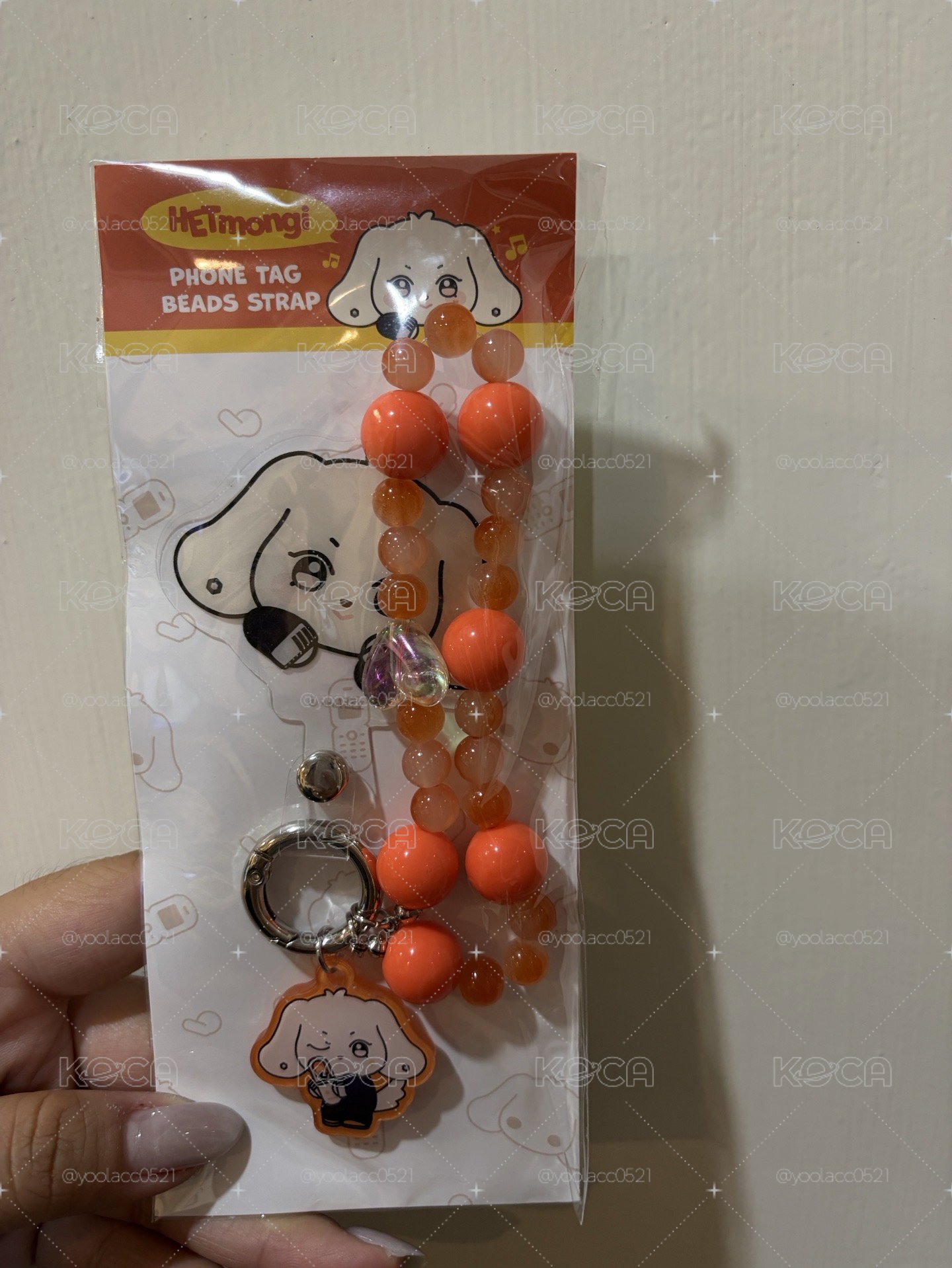 ANITEEZ IN COLOR 手機掛繩夾片（全新未拆含卡）