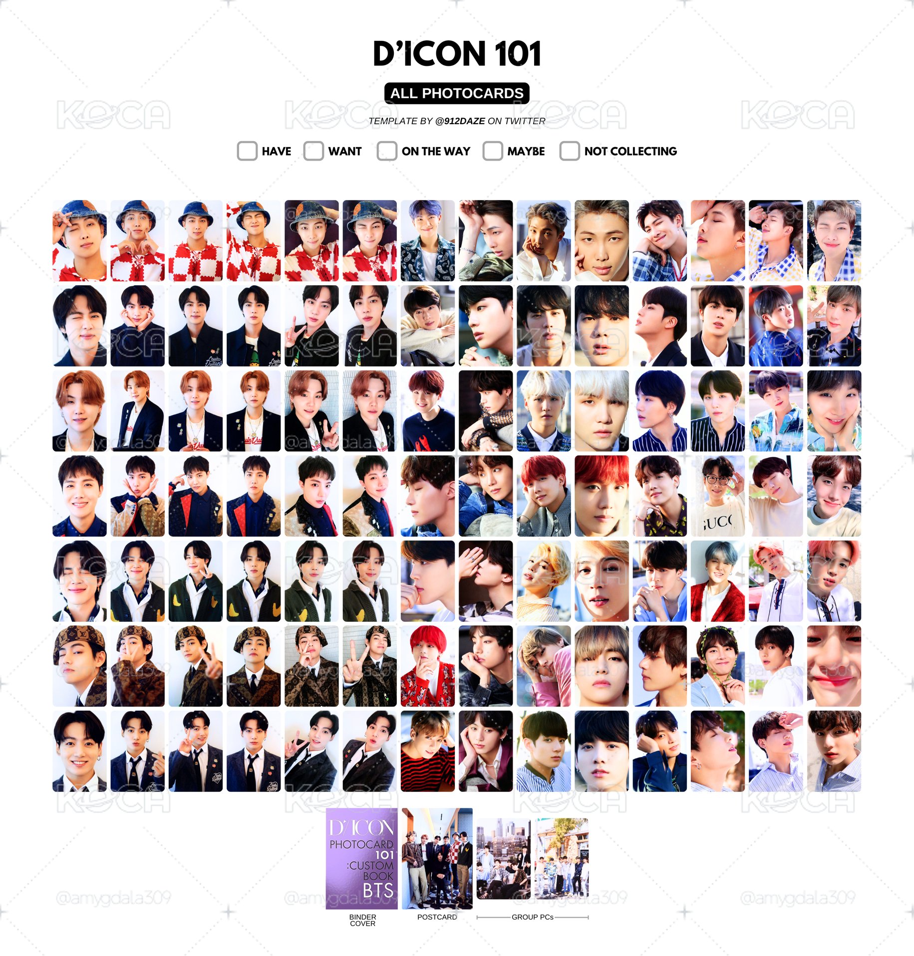 ⋆.˚✮D社 101卡冊 拆售✮˚.⋆