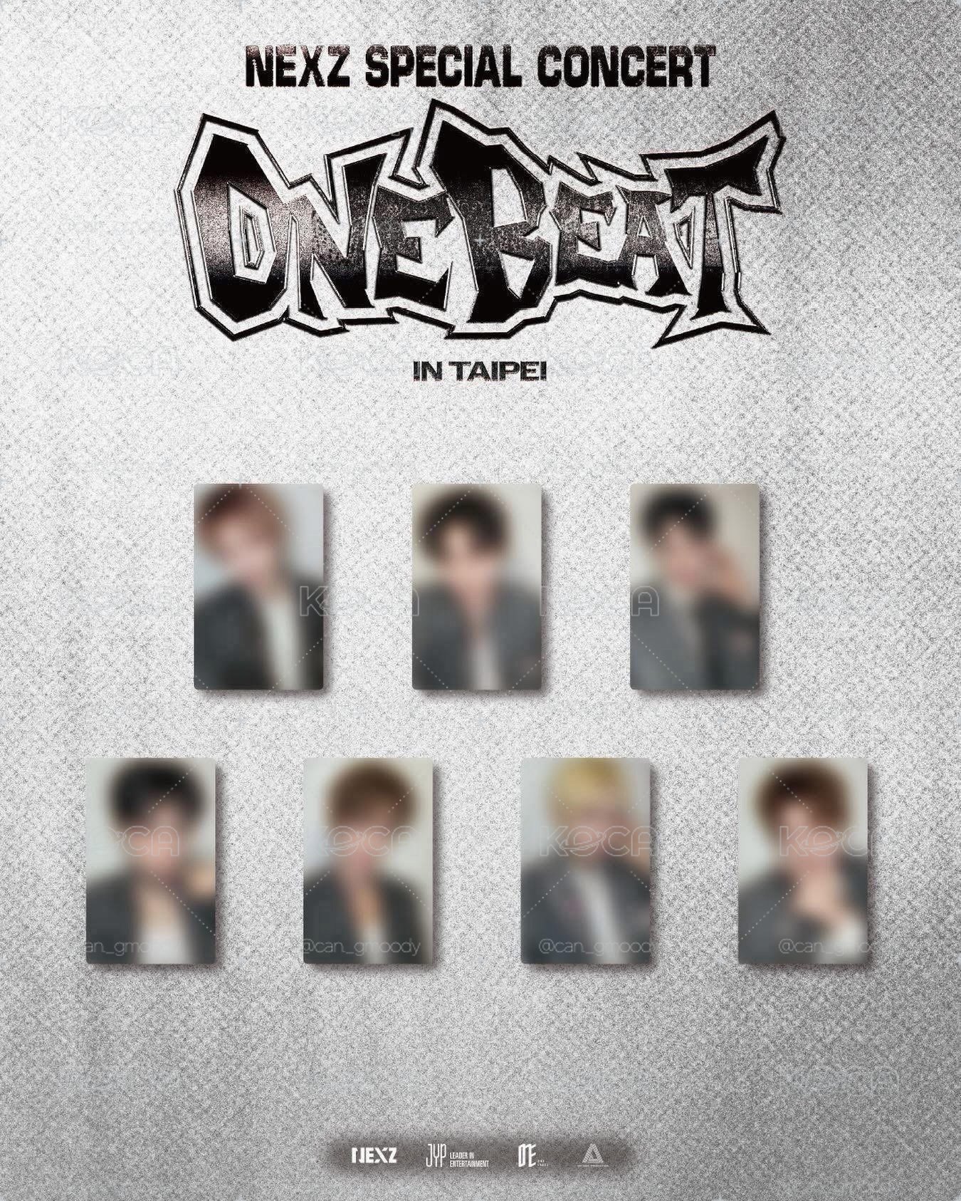 one beat台北場入場卡一套