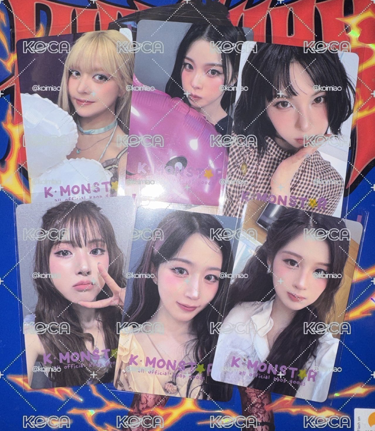 NMIXX KM合影一套