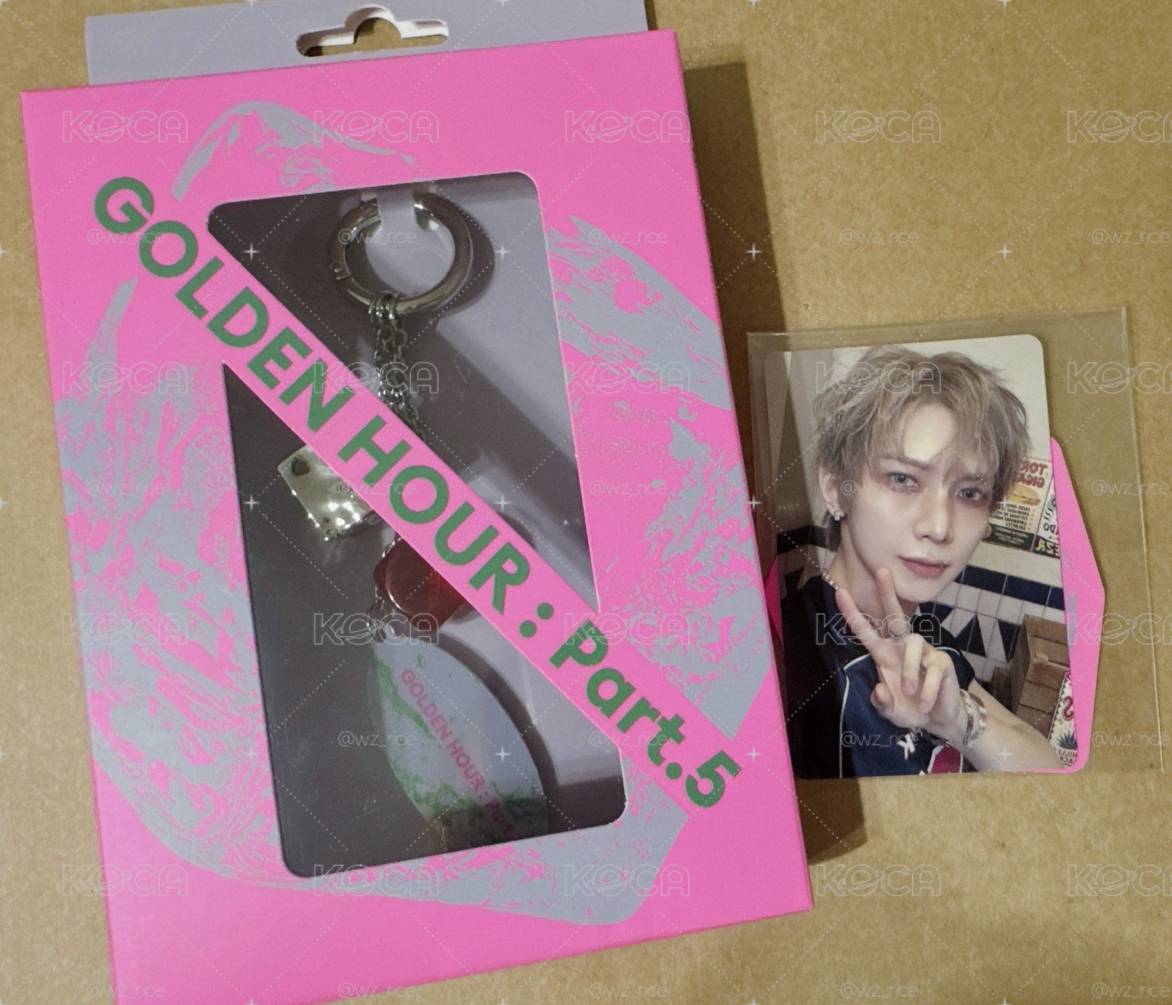 Ateez GH5 電子專 KEY CHAIN ver.