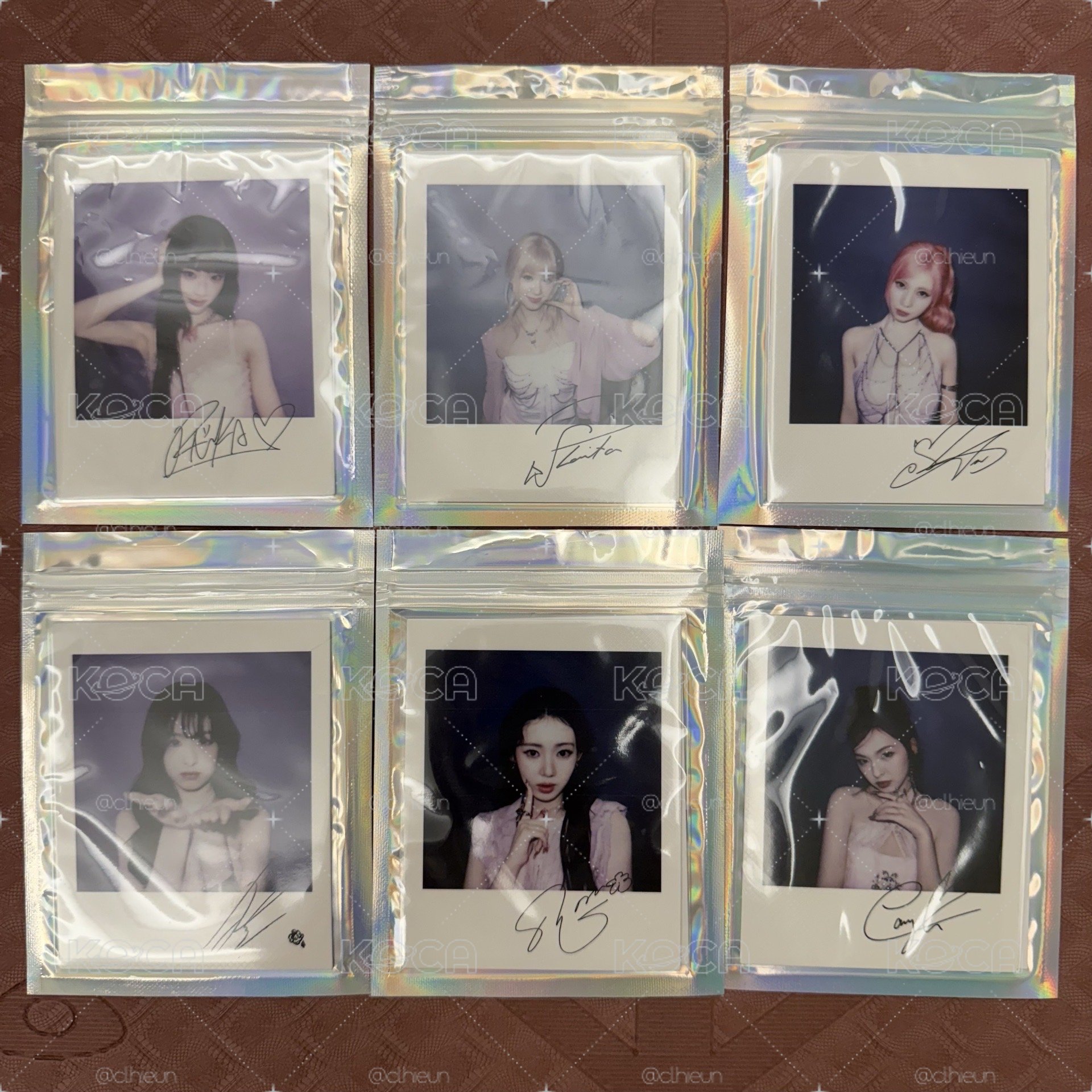 （現貨）𝖡𝖬｜𝖢𝖧𝖮𝖮𝖬｜𝖰𝖰音樂星光卡拍立得