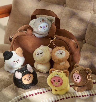 bt21 more fluffy系列吊飾🐻