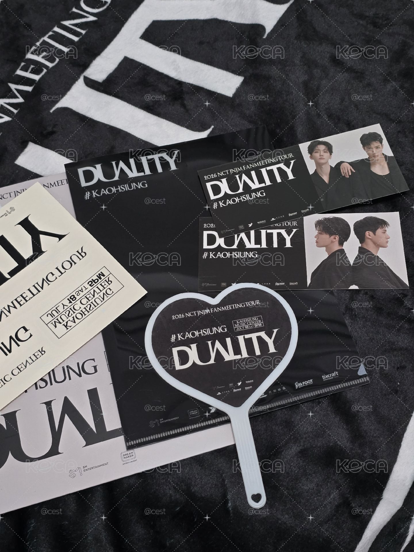 NCT JNJM DUALITY 高雄場入場禮 全套