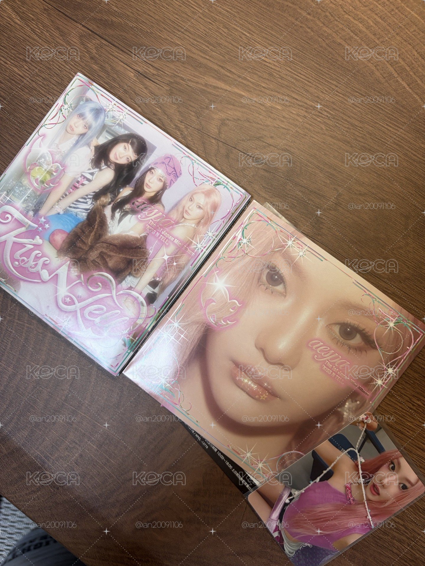 kiss n tell poster ver.寧封寧卡