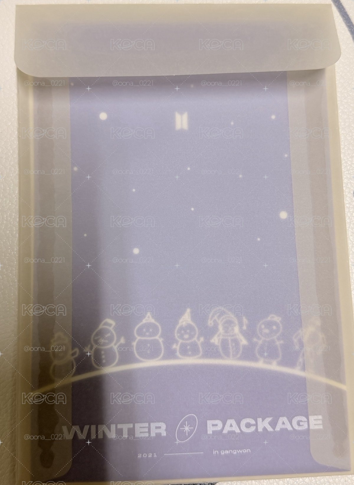 冬日生寫真整套出 不拆