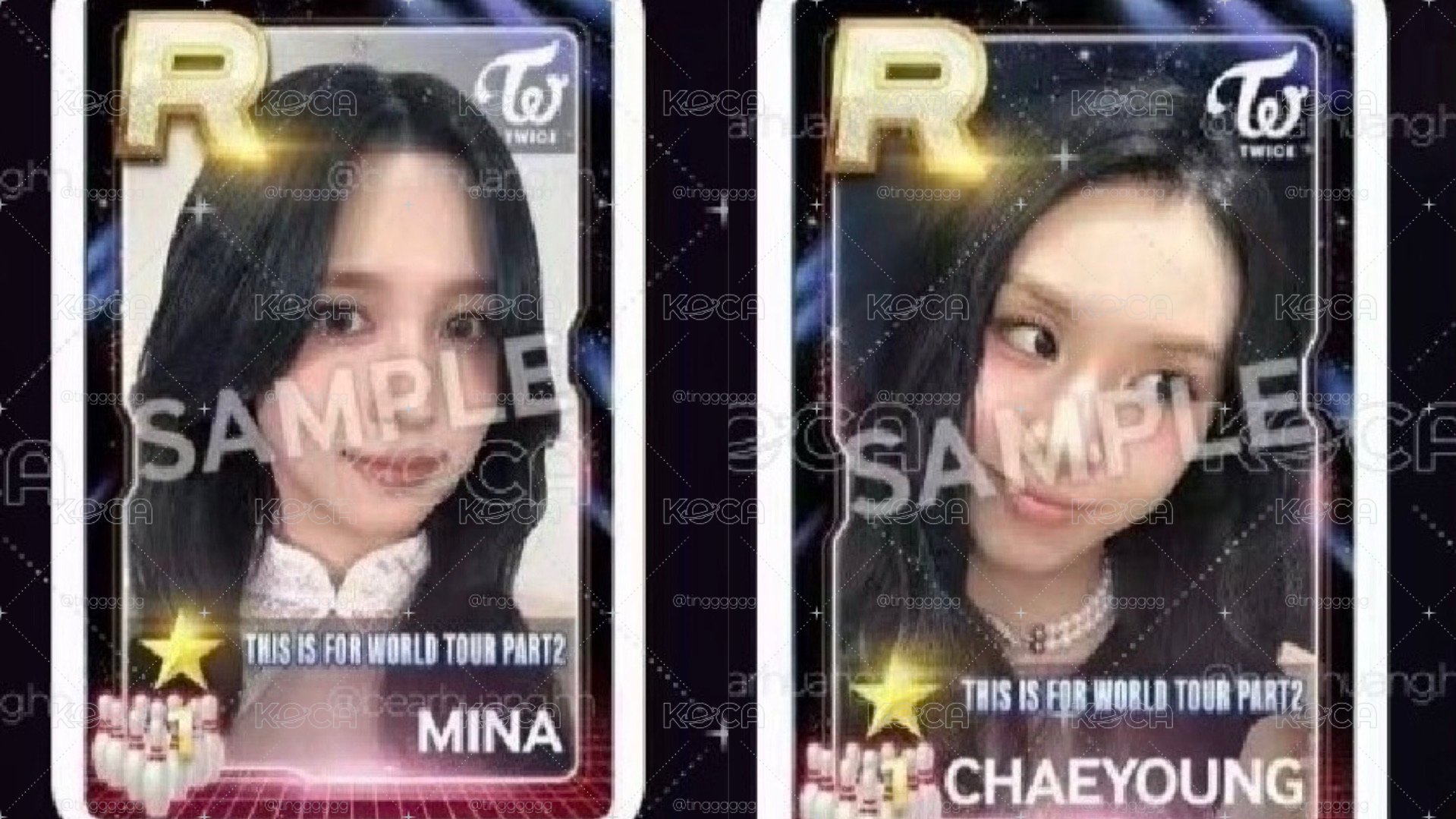 TWICE SUPERSTAR THIS IS FOR PART2 遊戲卡 