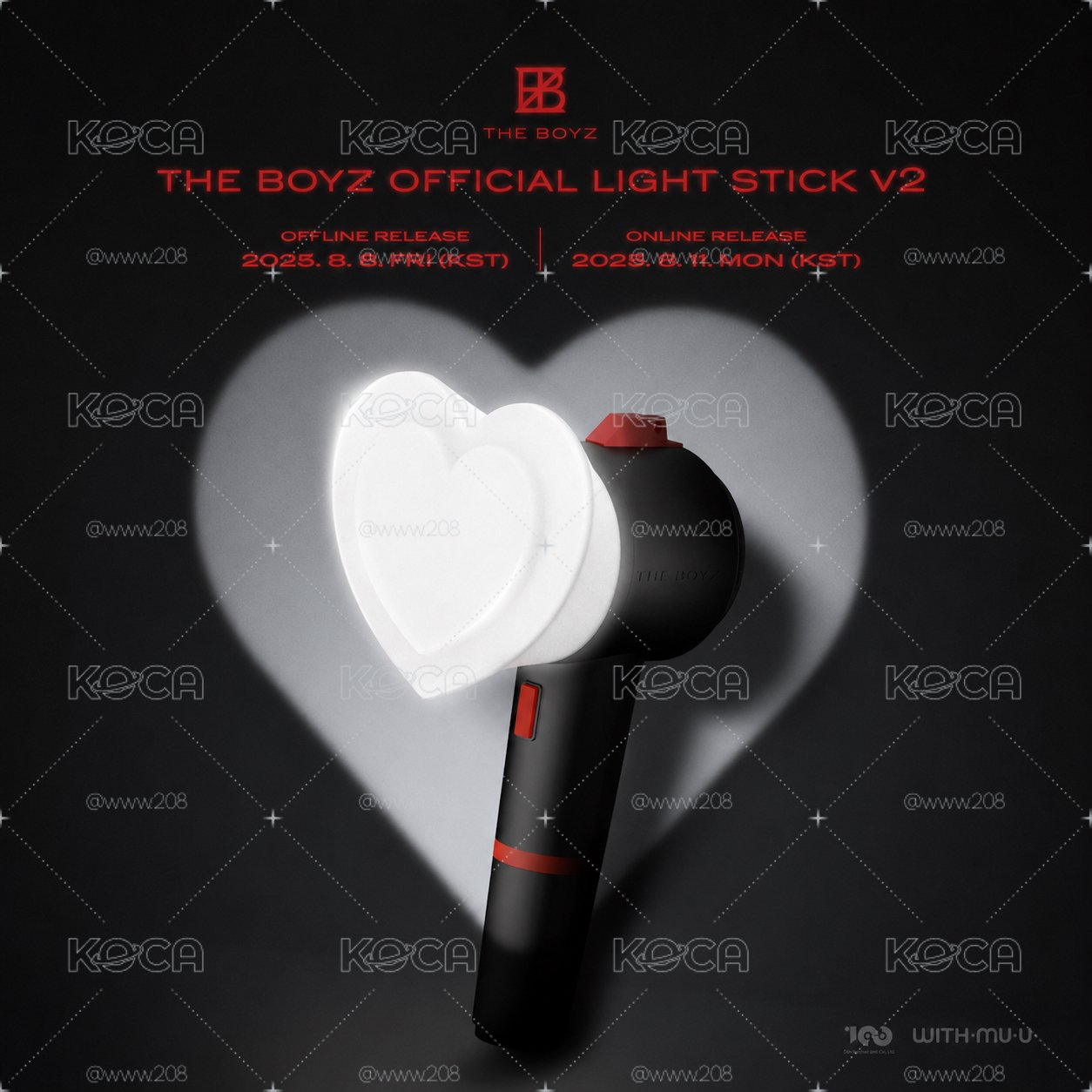 在台現貨 THE BOYZ 應援手燈 二代手燈