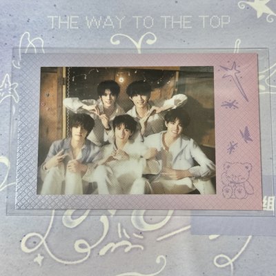 TOP登陸少年組合 一專小卡 預售拍立得