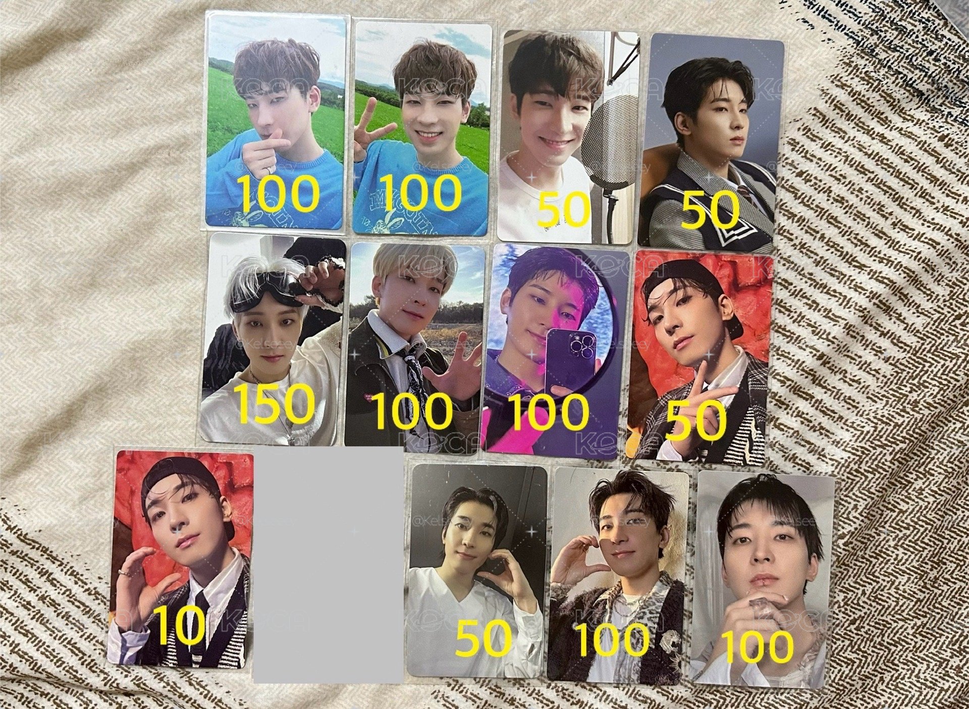 全圓佑 Wonwoo 小卡 專卡