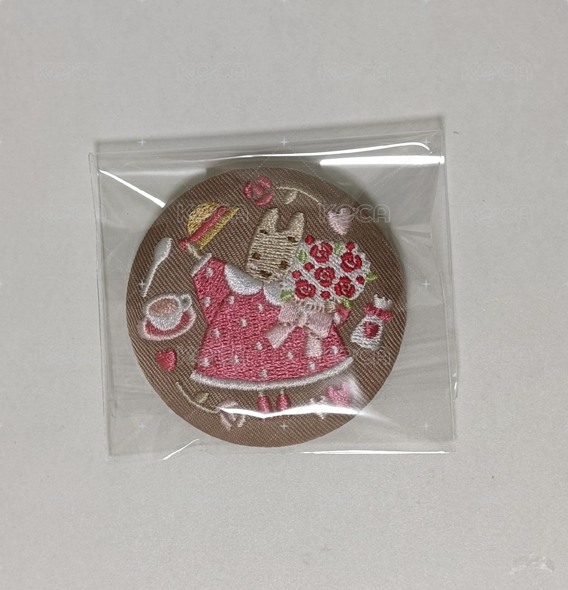 兔媽媽刺繡徽章
