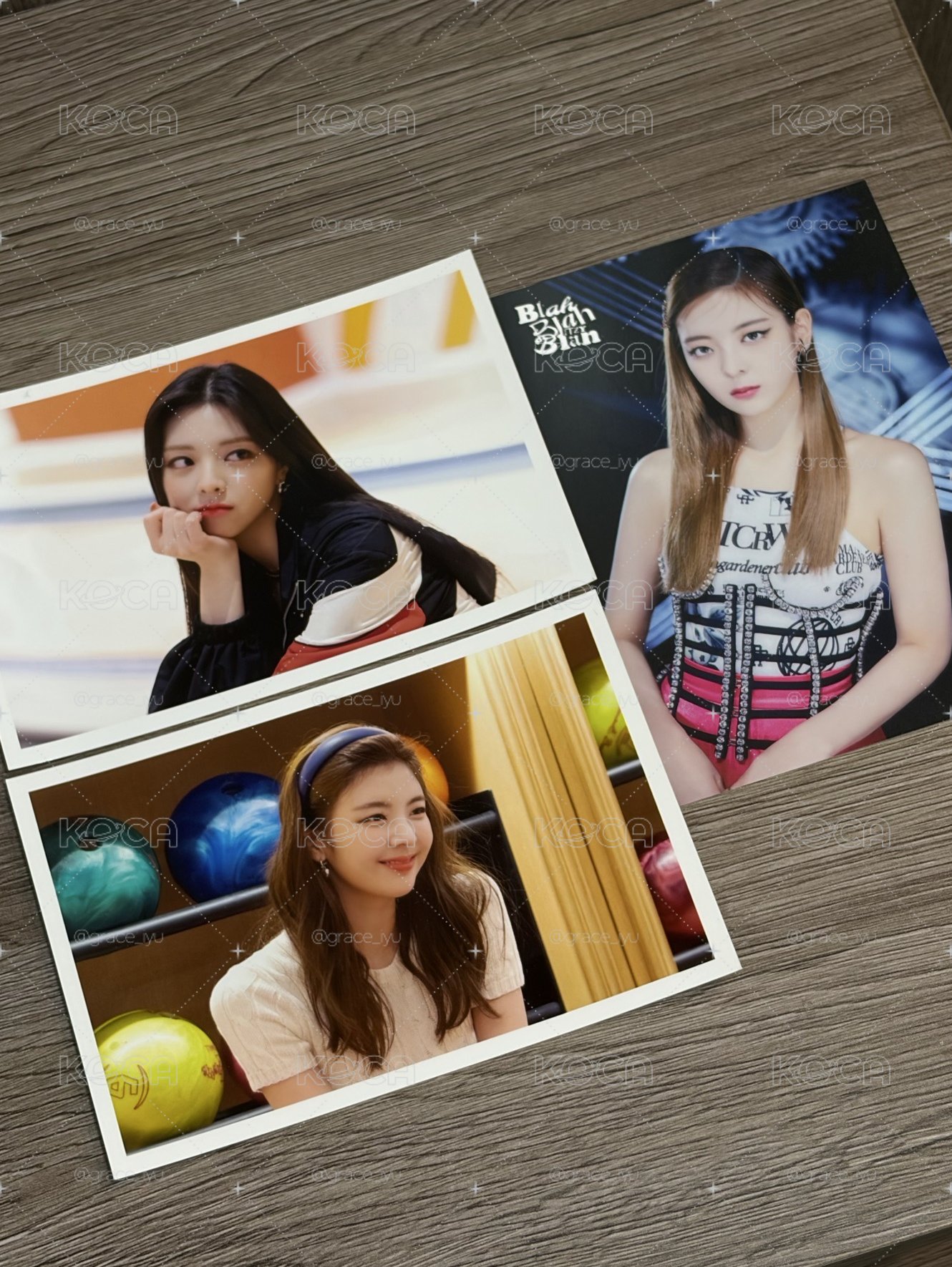 ITZY csi blah³ 明信片