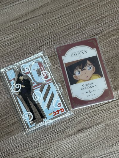 名偵探柯南 赤井立牌 柯南小卡