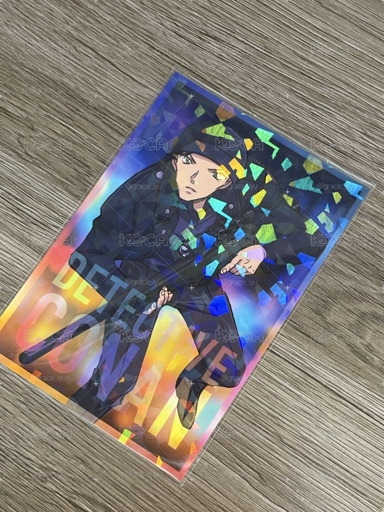 名偵探柯南 赤井Citylights明信片