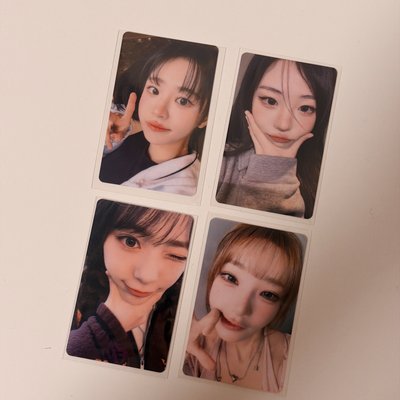 QWER snapism 人生四格+小卡