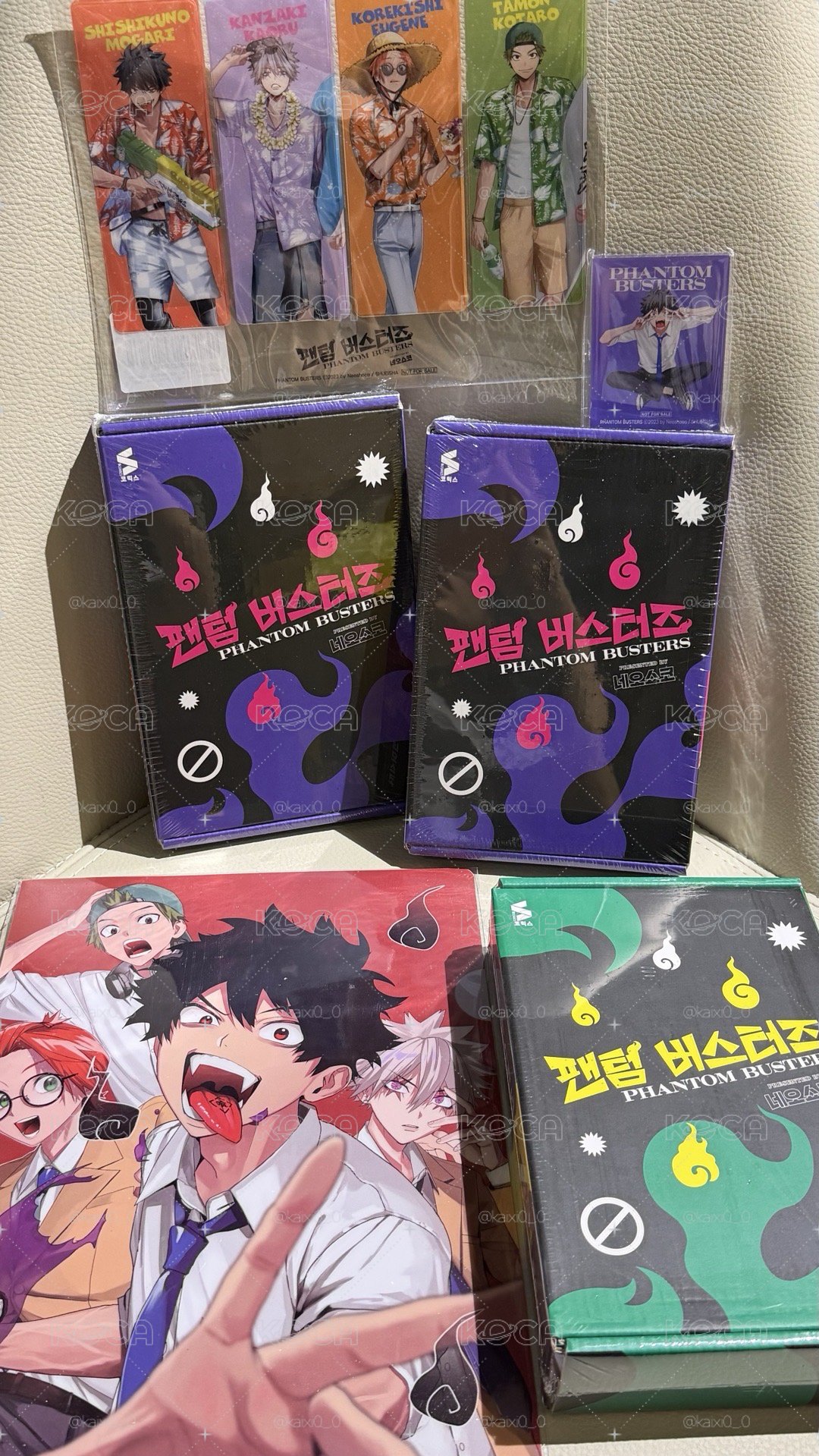 惡靈剋星 韓國限定版 팬텀 버스터즈 (한정판) 3 4 6