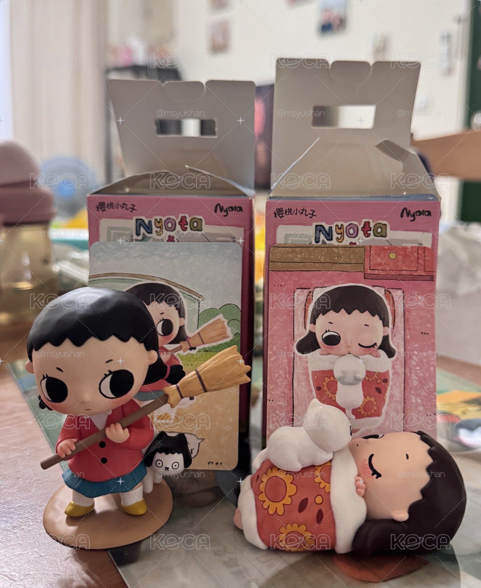 Nyota x 櫻桃小丸子手辦