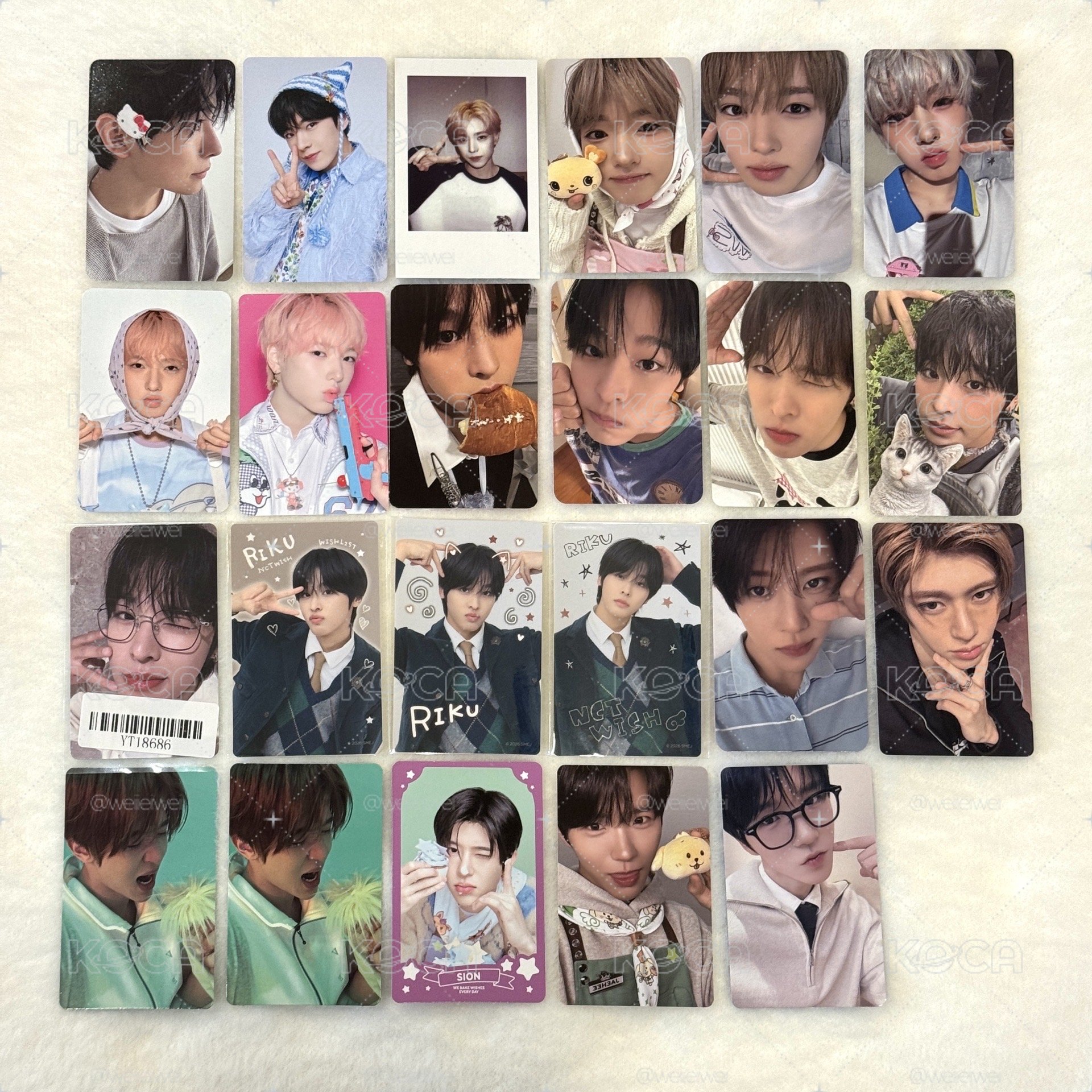 NCT WISH 專卡特典
