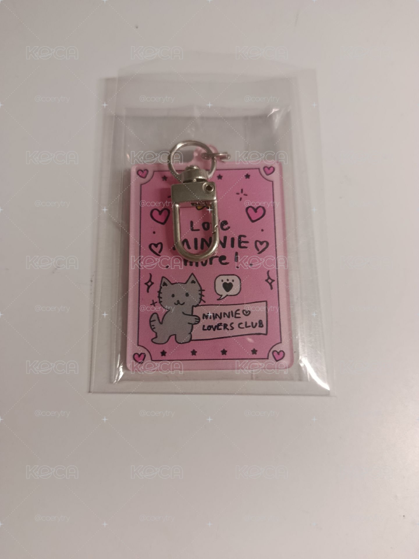 妮代言鑰匙圈 未拆