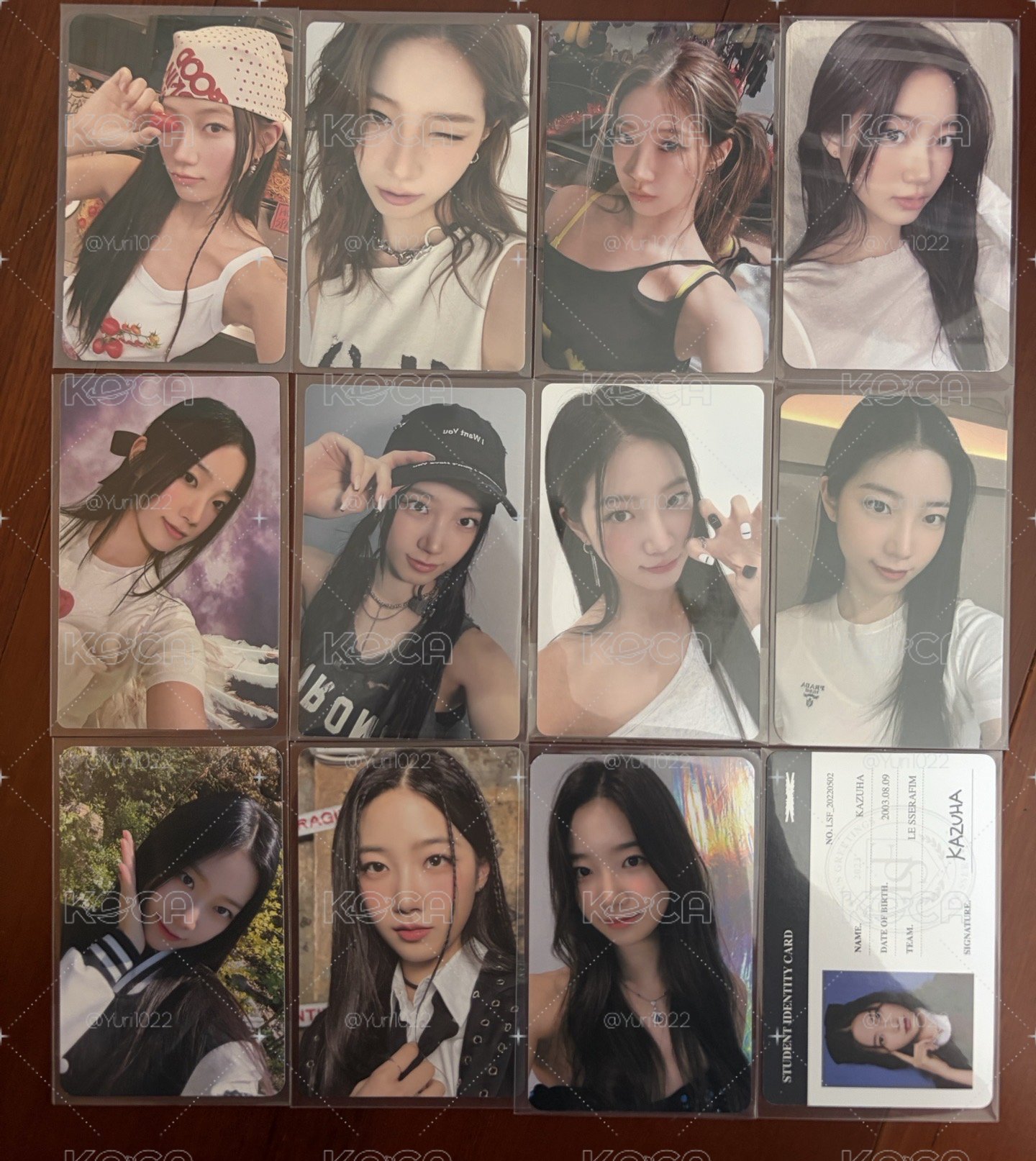 一葉小卡 12張