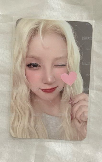 i-dle YUQI 楠藝6.0幸運卡