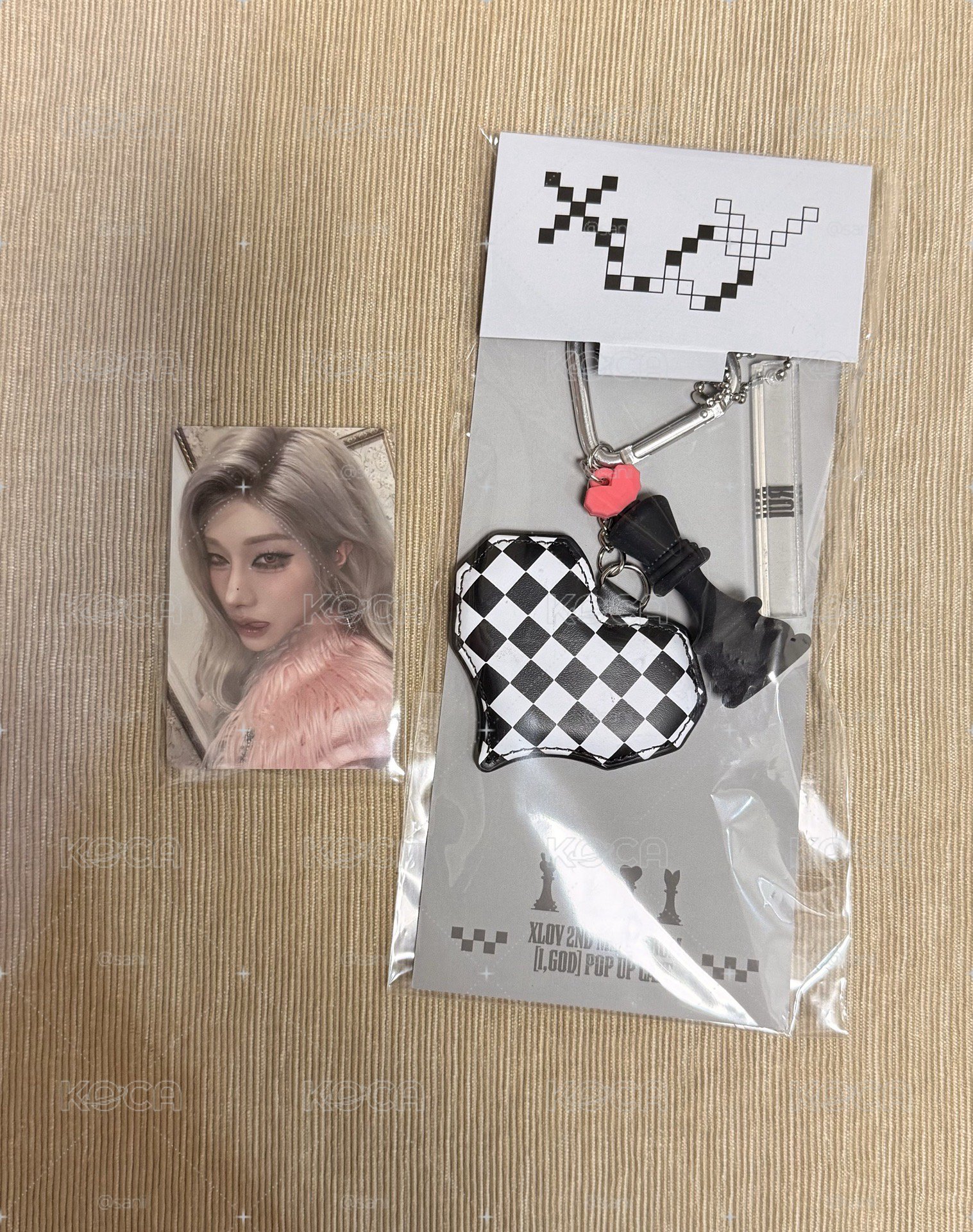 XLOV叡快閃店吊飾（全新）