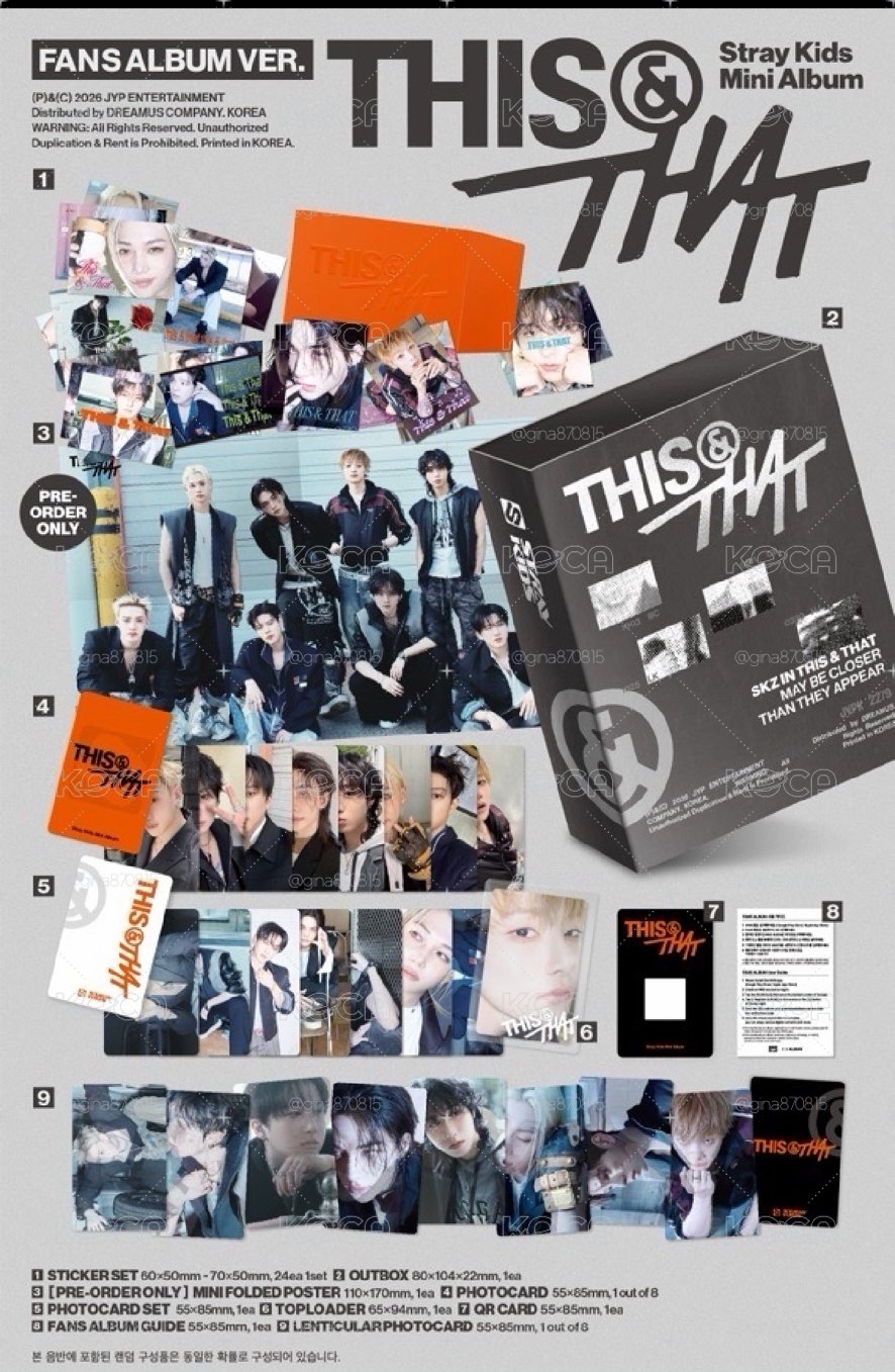 THIS & THAT 電子專 FANS ALBUM ver.