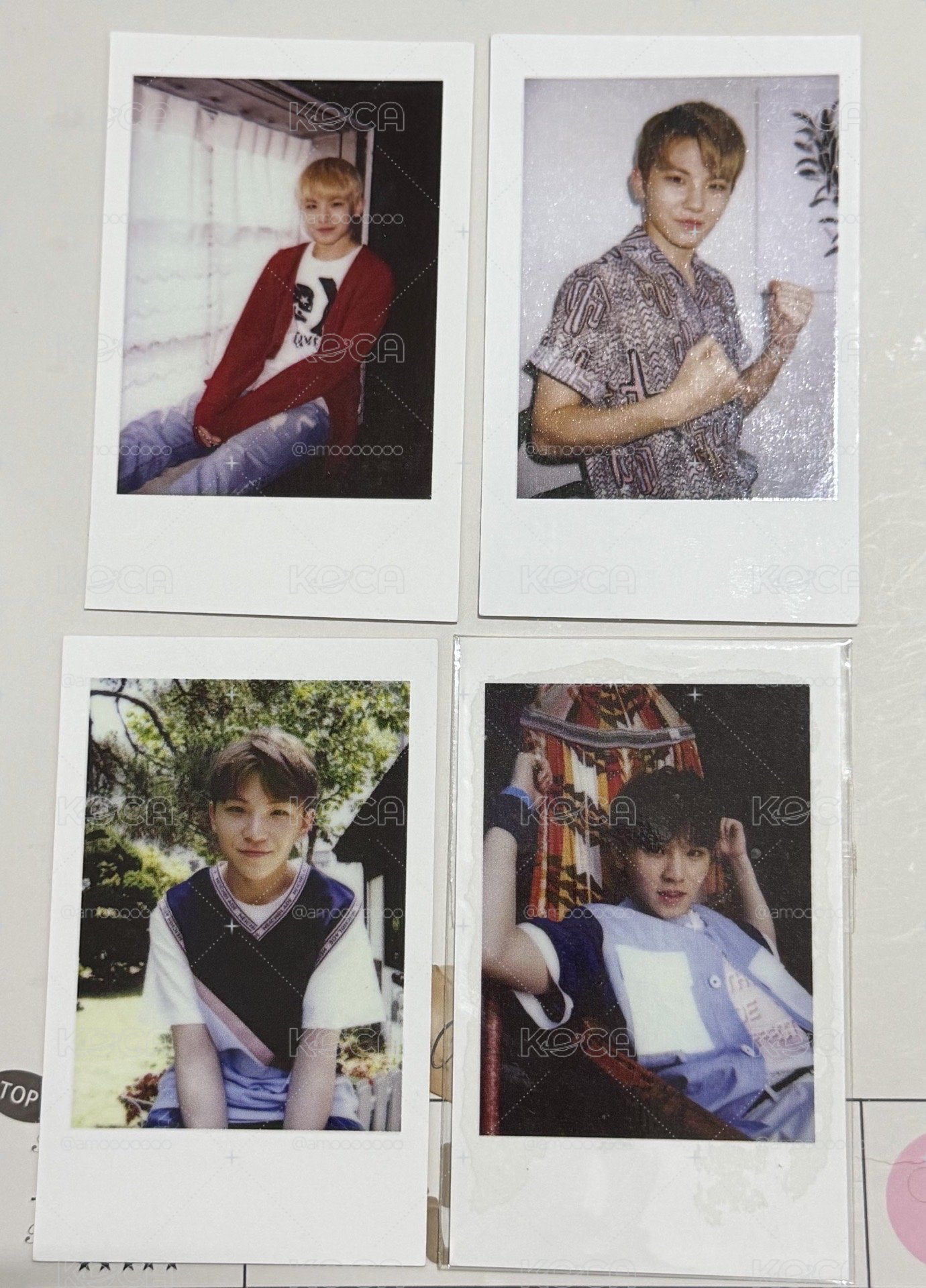 Woozi 閃鑽拍立得