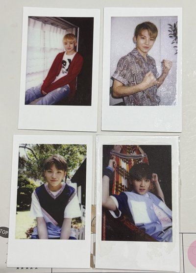 Woozi 閃鑽拍立得