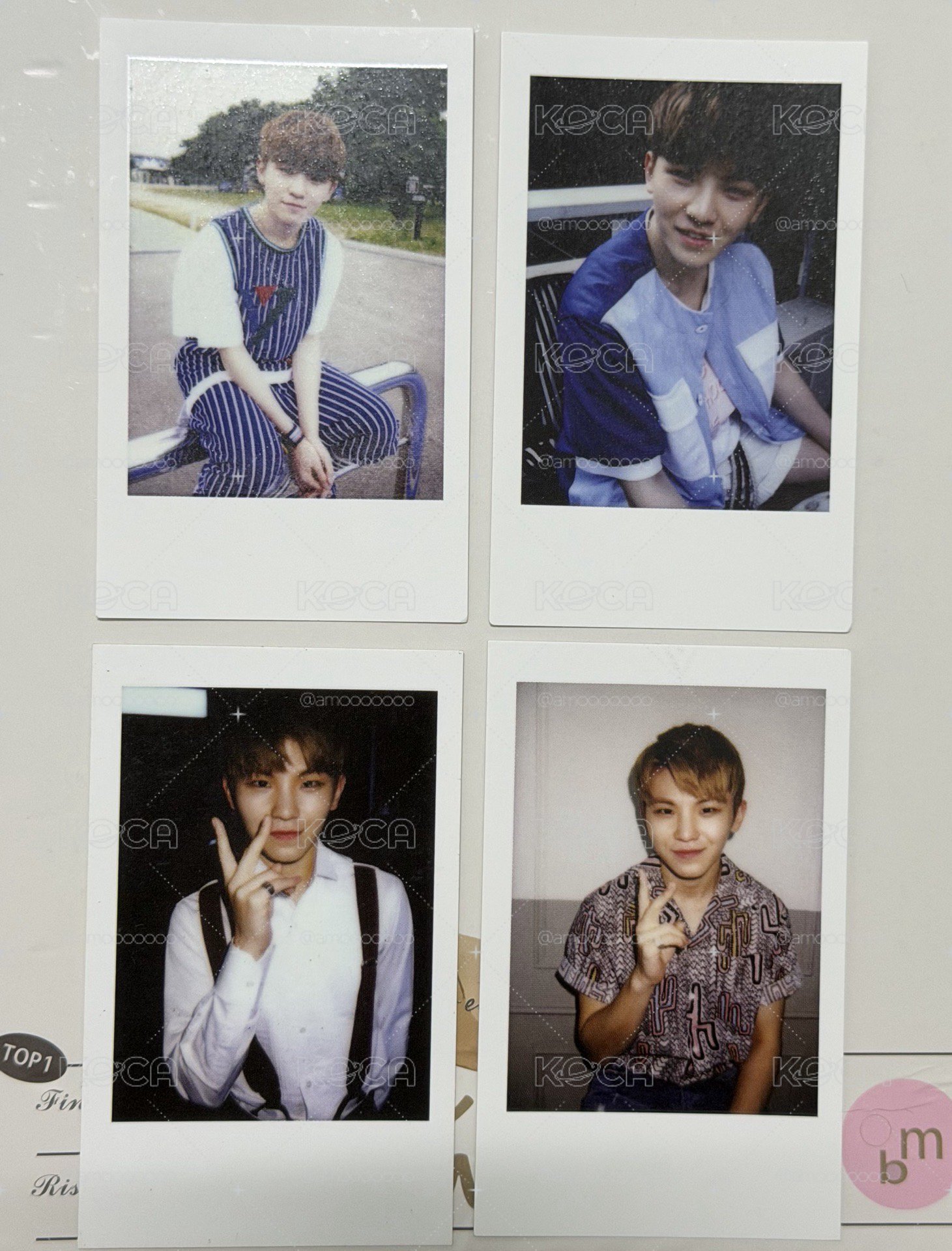 Woozi 閃鑽拍立得