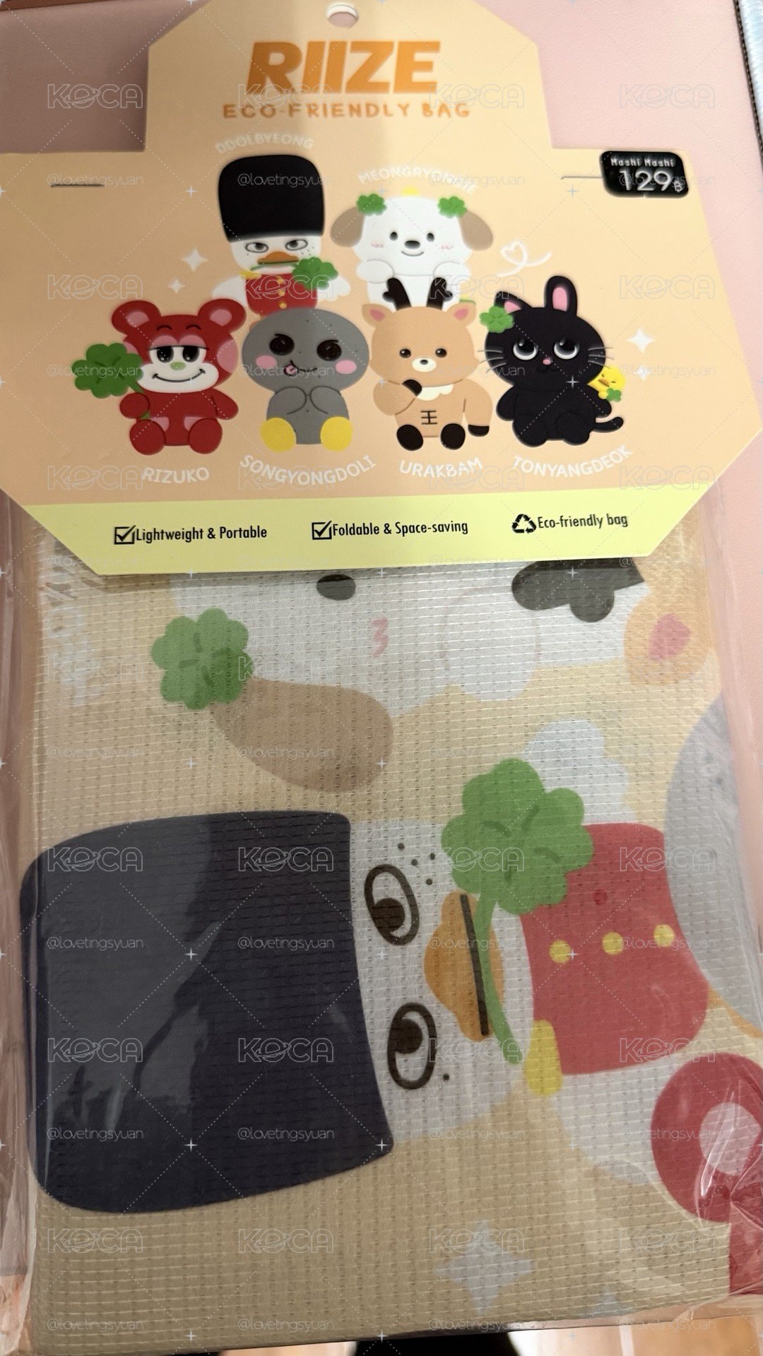 Riize X Moshi 購物袋