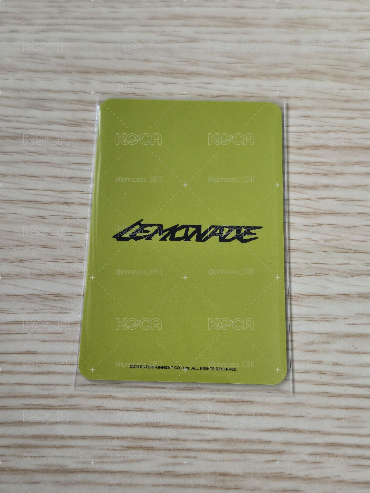 lemonade 吉隨身鏡卡