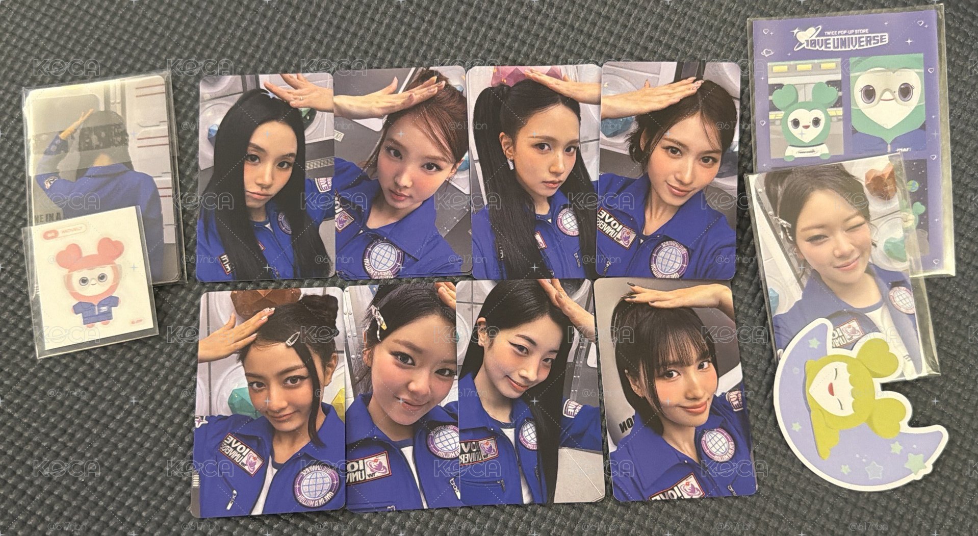 TWICE 十週年快閃店 任務卡 